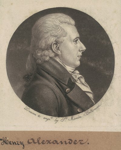 Henry Alexander by Charles B. J. Févret de Saint Mémin