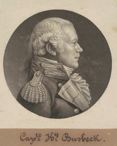 Henry Burbeck by Charles B. J. Févret de Saint Mémin