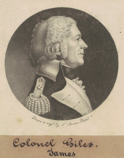 James Giles by Charles B. J. Févret de Saint Mémin