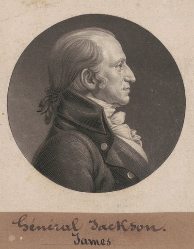 James Jackson by Charles B. J. Févret de Saint Mémin