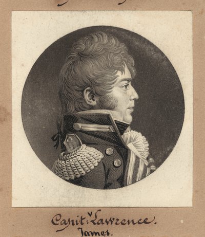 James Lawrence by Charles B. J. Févret de Saint Mémin