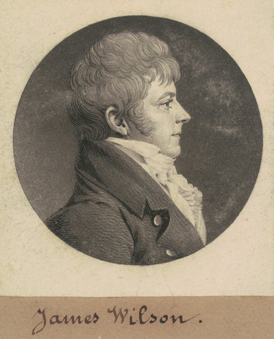 James Wilson by Charles B. J. Févret de Saint Mémin