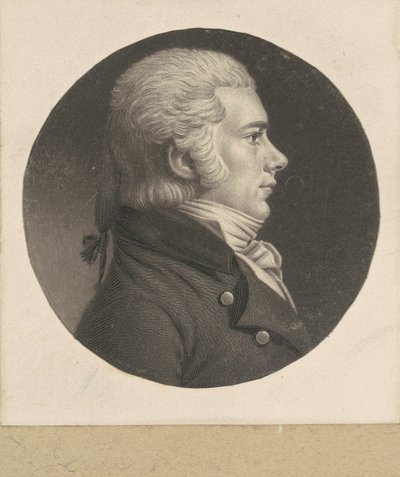 Jesse Barker by Charles B. J. Févret de Saint Mémin