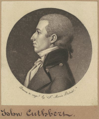 John Cuthbert by Charles B. J. Févret de Saint Mémin