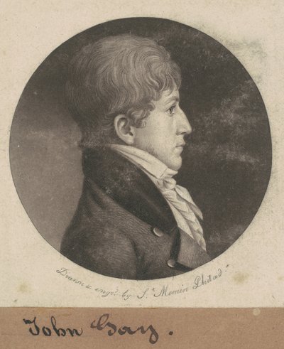 John Gay by Charles B. J. Févret de Saint Mémin