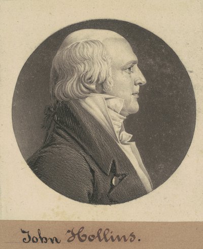 John Hollins by Charles B. J. Févret de Saint Mémin