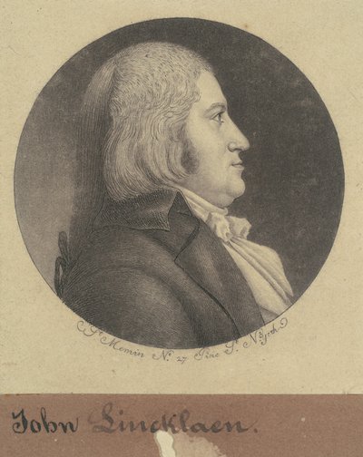 John Lincklaen by Charles B. J. Févret de Saint Mémin