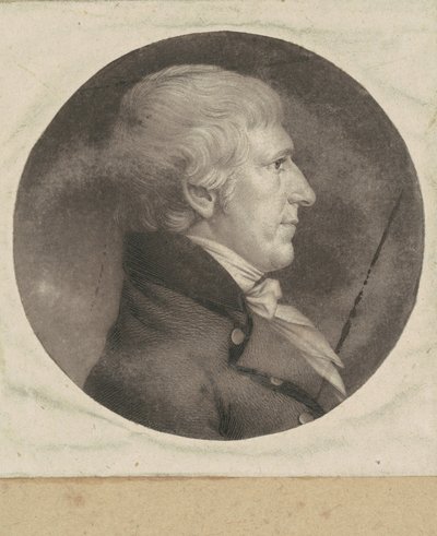 Joseph Barker by Charles B. J. Févret de Saint Mémin