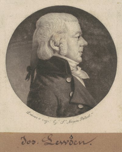 Joseph Lewden by Charles B. J. Févret de Saint Mémin