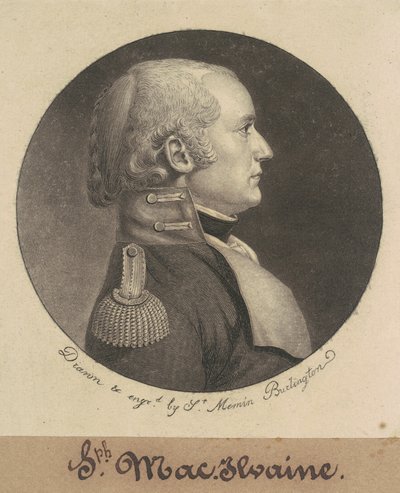 Joseph McIlvaine by Charles B. J. Févret de Saint Mémin