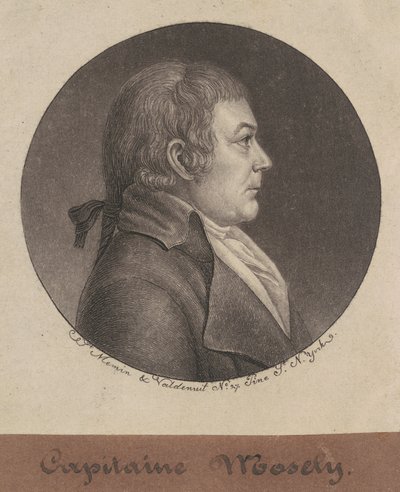 Joseph Mosely by Charles B. J. Févret de Saint Mémin