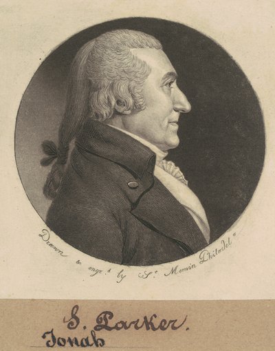 Josiah Parker by Charles B. J. Févret de Saint Mémin