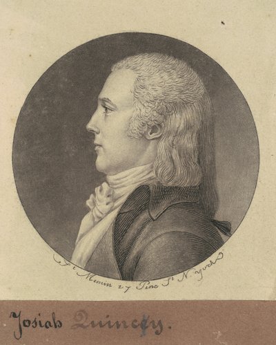 Josiah Quincy by Charles B. J. Févret de Saint Mémin
