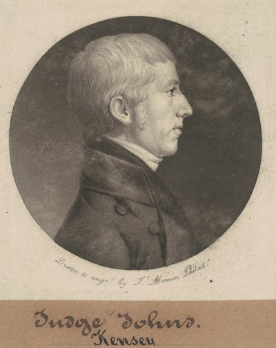 Kensey Johns by Charles B. J. Févret de Saint Mémin