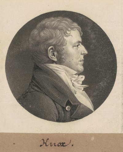 Knox by Charles B. J. Févret de Saint Mémin