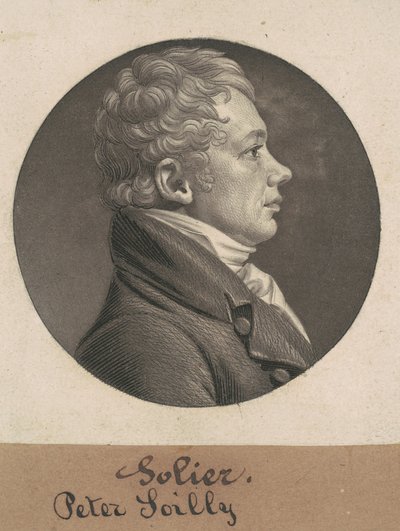Peter Sailly by Charles B. J. Févret de Saint Mémin