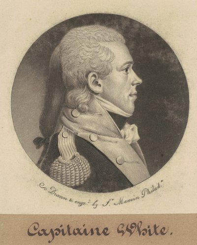 Samuel White by Charles B. J. Févret de Saint Mémin