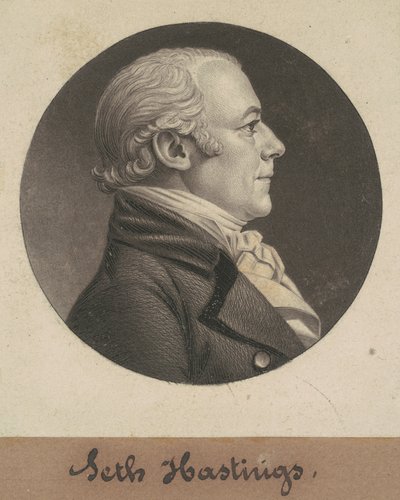 Seth Hastings by Charles B. J. Févret de Saint Mémin