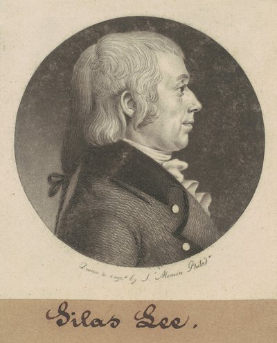 Silas Lee by Charles B. J. Févret de Saint Mémin