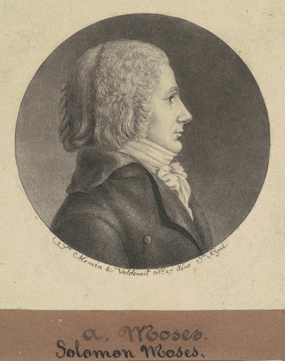 Solomon Moses by Charles B. J. Févret de Saint Mémin