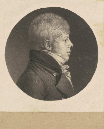 Unidentified Man by Charles B. J. Févret de Saint Mémin