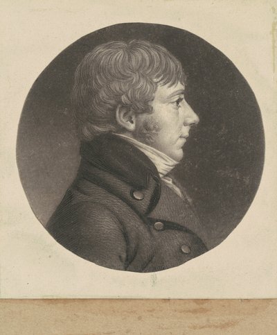 Unidentified Man by Charles B. J. Févret de Saint Mémin