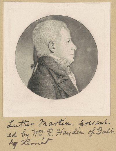 Unidentified Man by Charles B. J. Févret de Saint Mémin