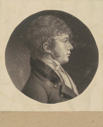 Unidentified Man by Charles B. J. Févret de Saint Mémin
