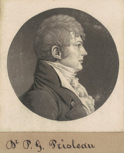 Unidentified Man by Charles B. J. Févret de Saint Mémin