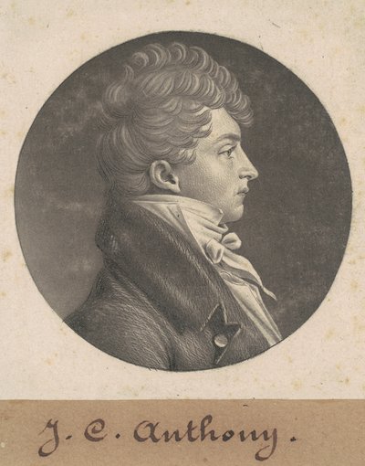 Unidentified Man by Charles B. J. Févret de Saint Mémin