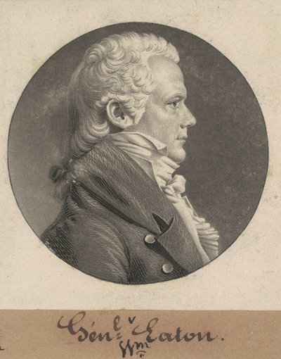 William Eaton by Charles B. J. Févret de Saint Mémin