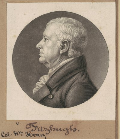 William Fitzhugh by Charles B. J. Févret de Saint Mémin