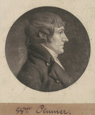 William Plumer by Charles B. J. Févret de Saint Mémin
