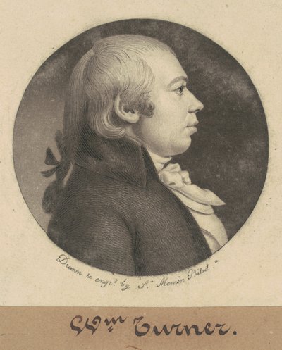 William Turner by Charles B. J. Févret de Saint Mémin