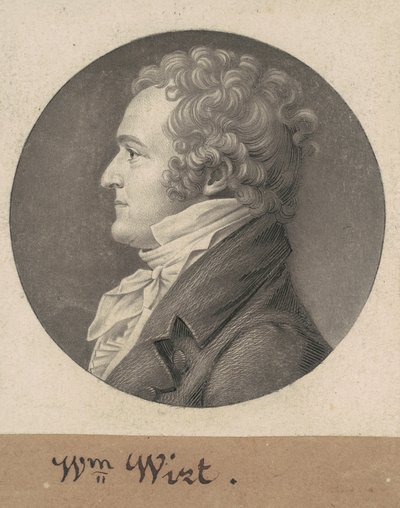 William Wirt by Charles B. J. Févret de Saint Mémin