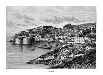 Ragusa, Sicily, Italy, 1879 by Charles Barbant