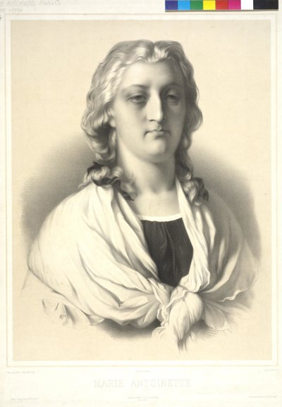 Archduchess Marie Antoinette of Austria by Charles Bargue
