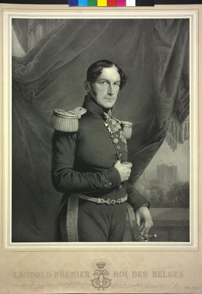 King Leopold I of the Belgians by Charles Baugniet