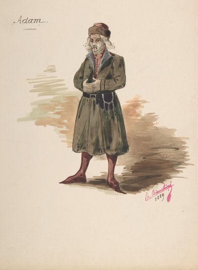 Costume Design for Adam by Charles Bianchini