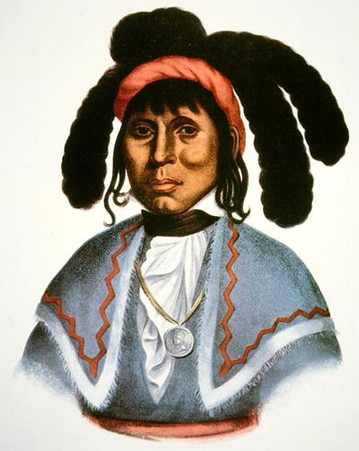 Micanopy (d.1849) c.1826 by Charles Bird King