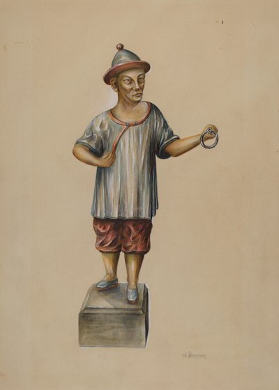 Hitching Post by Charles Bowman