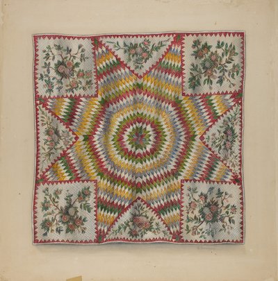 Quilt (Star of Bethlehem) by Charles Bowman