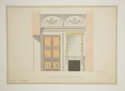 Design of the Cabinet Library by Charles Cameron