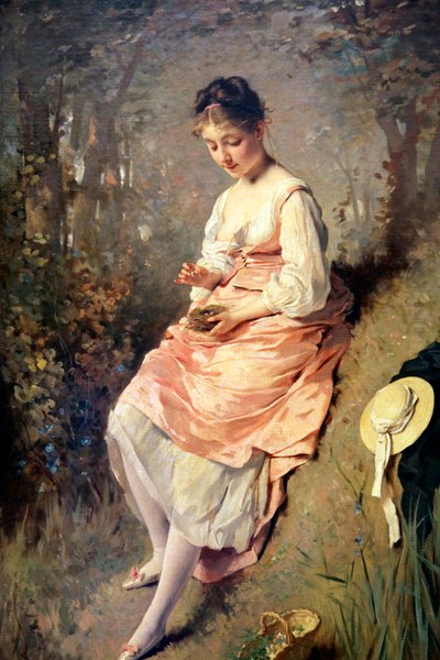 Girl with a Bird