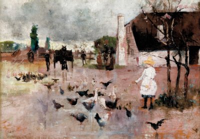 Tea-Time by Charles Edward Conder