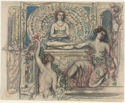 The Throne of the Peacock by Charles Edward Conder