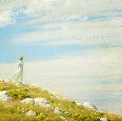A Breezy Day by Charles Courtney Curran
