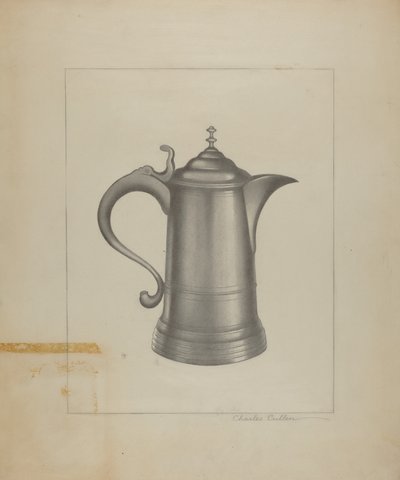 Pewter Flagon by Charles Cullen