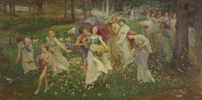The Progress of Spring by Charles Daniel Ward