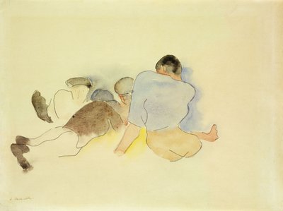 On the Beach by Charles Demuth